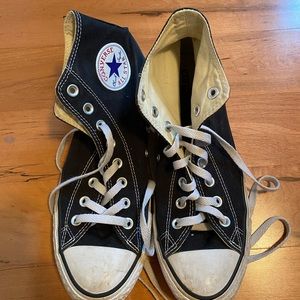 Black High Top Converse